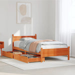 Bedframe Zonder Matras Massief Grenenhout