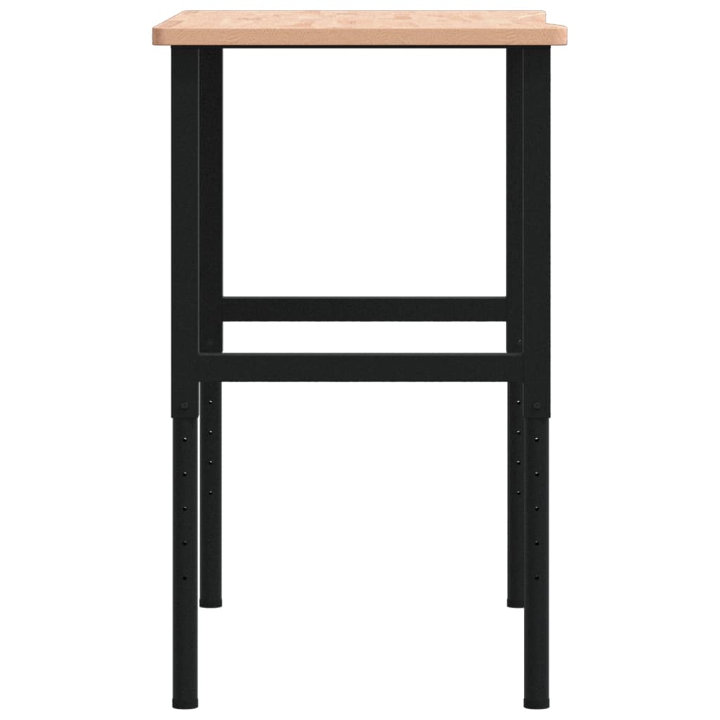 Werkbank 100X(55-60)X(71,5-98) Cm Massief Beukenhout
