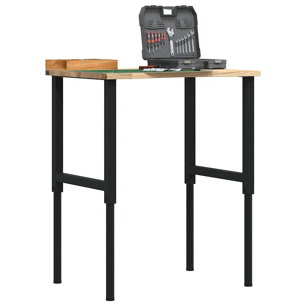 Werkbank 80X60X(71,5-98) Cm Eikenhout