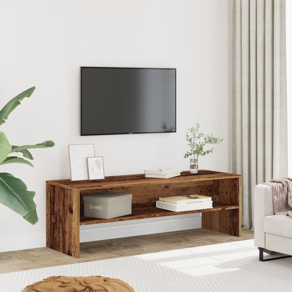 Tv-Meubel 120X40X40 Cm Bewerkt Hout