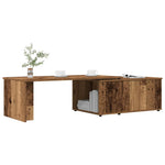 Salontafel 150X50X35 Cm Bewerkt Hout