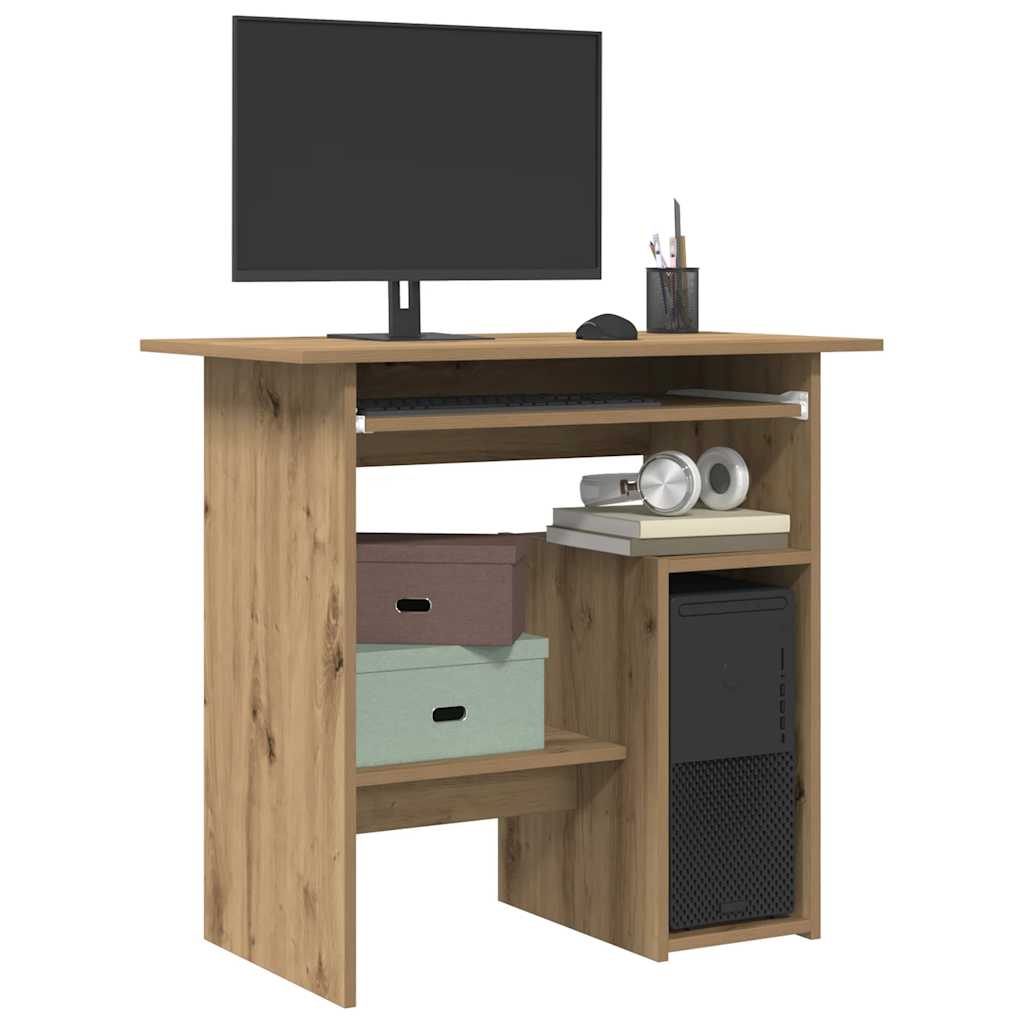 Bureau 80X45X74 Cm Bewerkt Hout