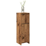 Badkamerkast 30X30X95 Cm Bewerkt Hout