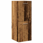 Badkamerkast 30X30X80 Cm Bewerkt Hout