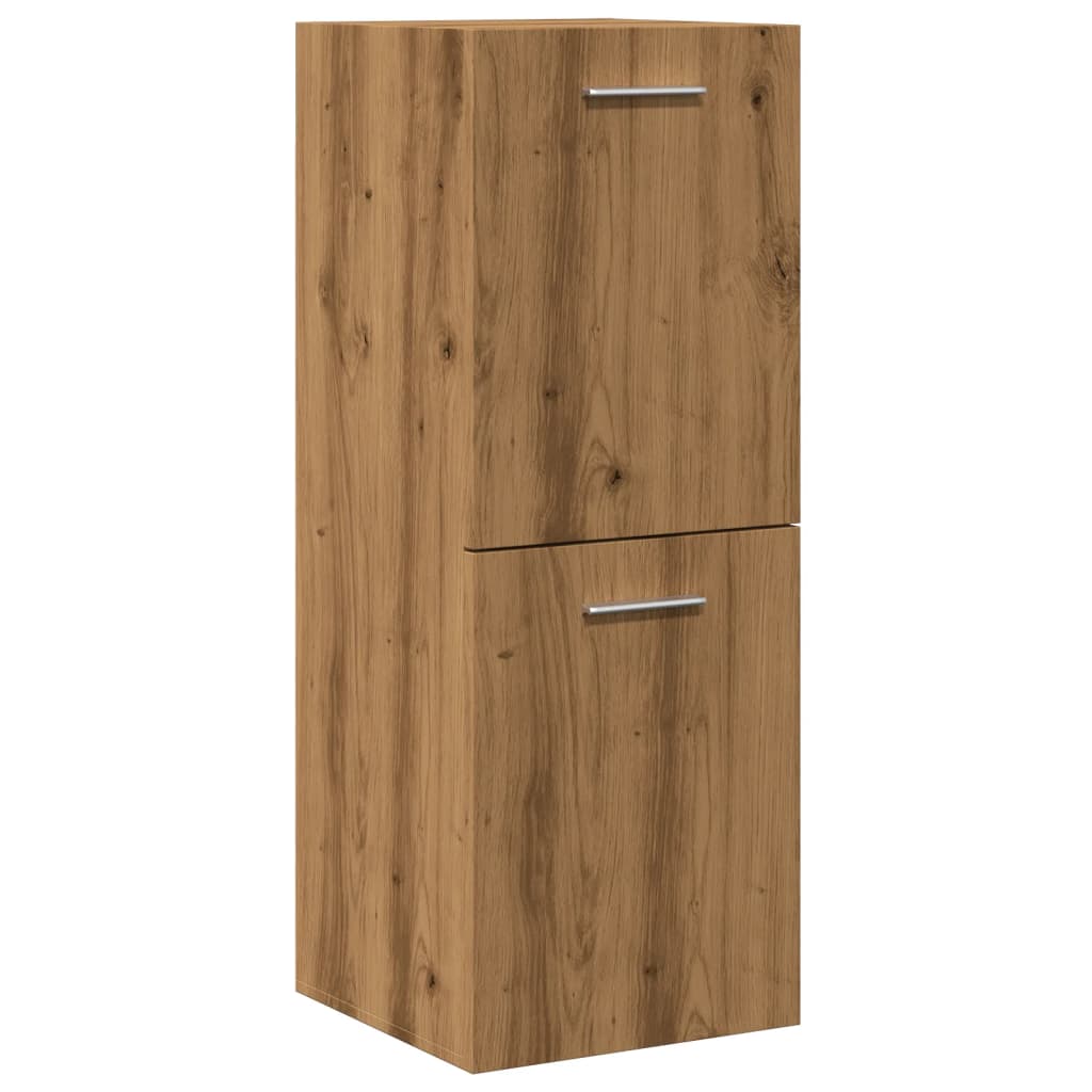 Badkamerkast 30X30X80 Cm Bewerkt Hout