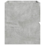 Badkamerwandkast 80X38,5X45 Cm Bewerkt Hout Betongrijs Oud Hout