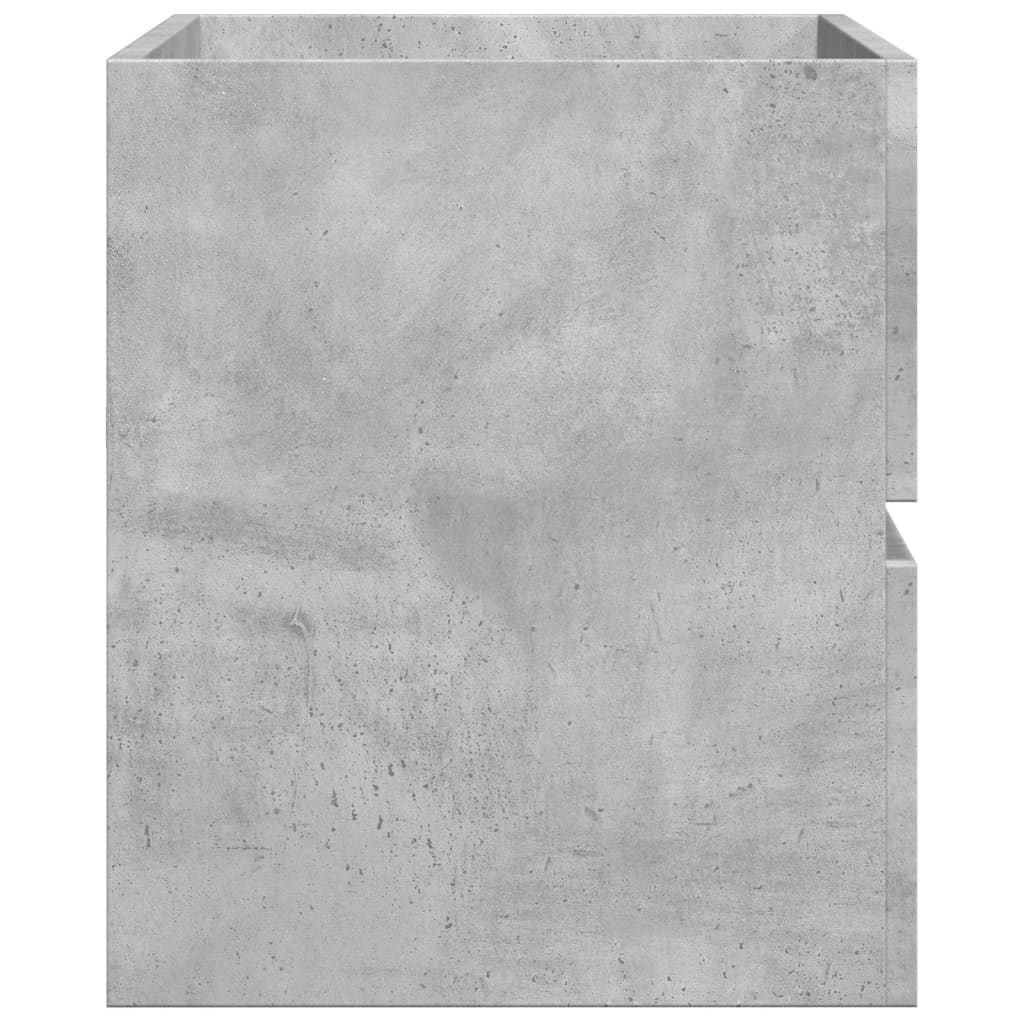 Wastafelkast 90X38,5X45 Cm Spaanplaat Betongrijs