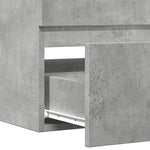 Wastafelkast 90X38,5X45 Cm Spaanplaat Betongrijs