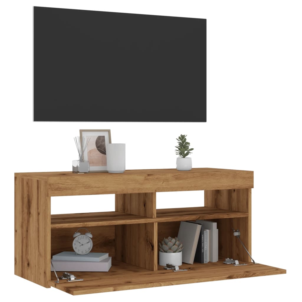 Tv-Meubel Met Led-Verlichting