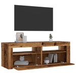 Tv-Meubel Met Led-Verlichting 120X35X40 Cm