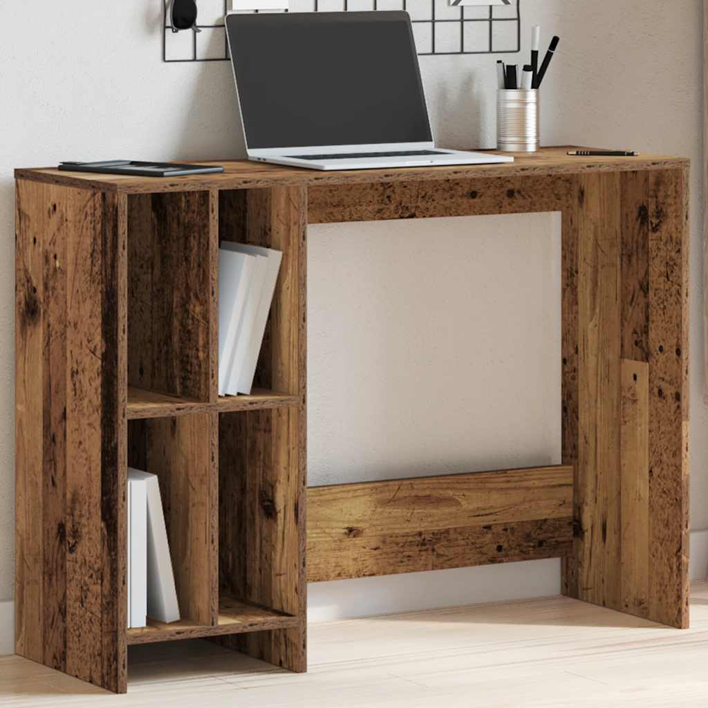 Bureau 102,5X35X75 Cm Bewerkt Hout