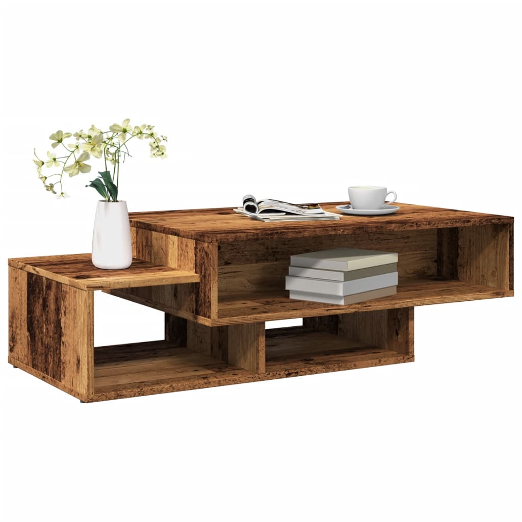 Salontafel 105X55X32 Cm Bewerkt Hout