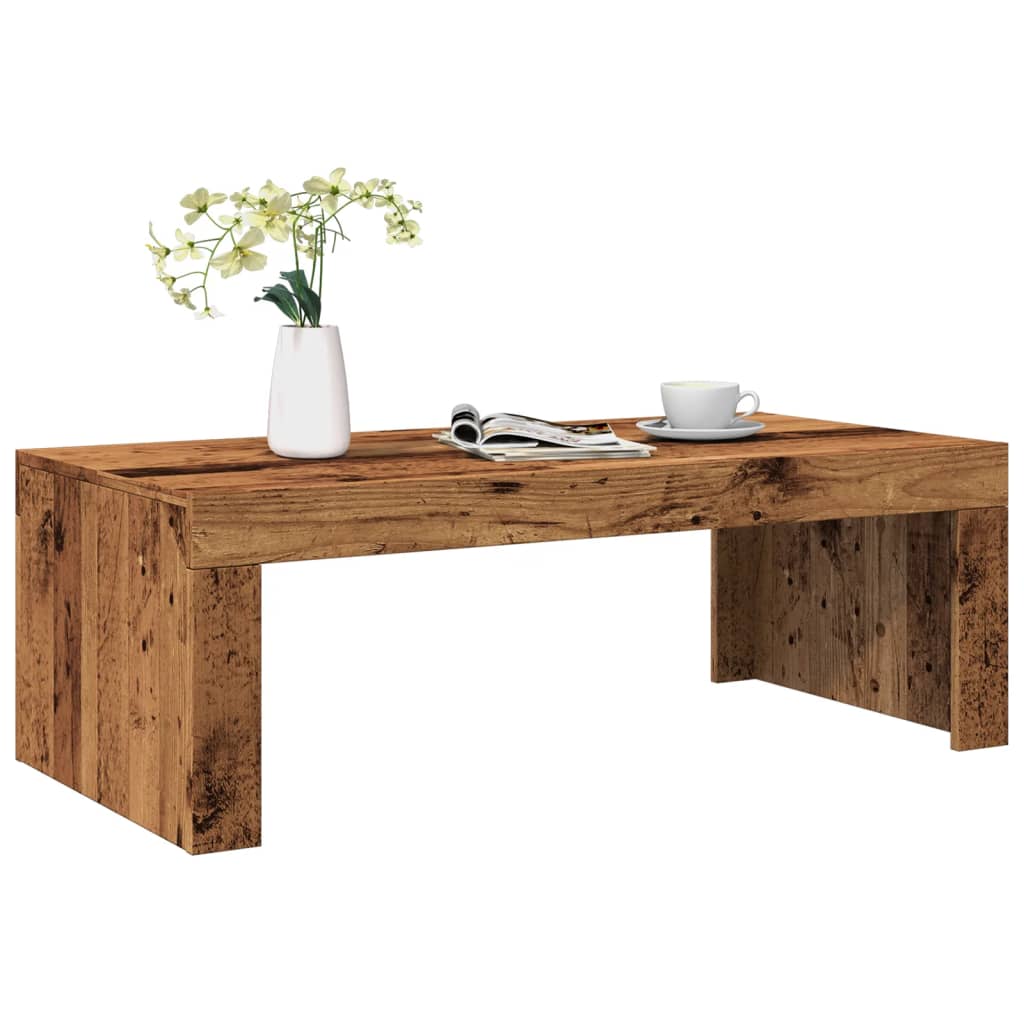 Salontafel 102X50X36 Cm Bewerkt Hout