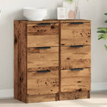 Dressoir 30X30X70 Cm Bewerkt Hout