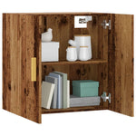 Wandkast 60X30X60 Cm Bewerkt Hout