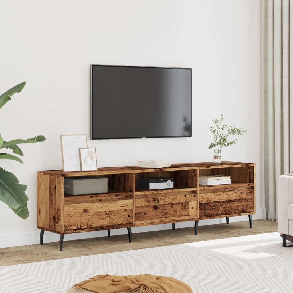 Tv-Meubel 150X30X44,5 Cm Bewerkt Hout