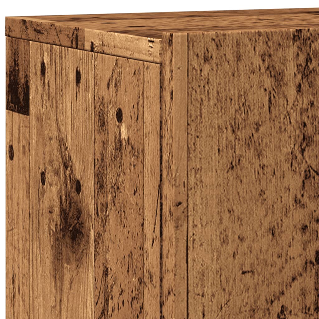 Tv-Meubels 2 St Wandgemonteerd 80X30X41 Cm Oud Houtkleurig