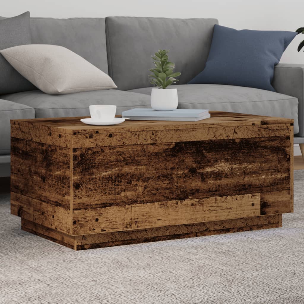 Salontafel Met Led-Verlichting Kleurig