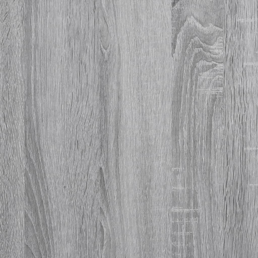 Kamerscherm / Boekenkast 137,5X29X103,5 Cm Hout Grijs Sonoma