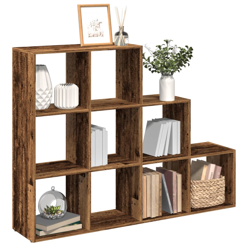 Kamerscherm / Boekenkast 137,5X29X103,5 Cm Hout Oud Hout