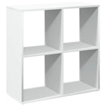 Kamerscherm / Boekenkast 69,5X29X69,5 Cm Bewerkt Hout