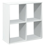 Kamerscherm / Boekenkast 69,5X29X69,5 Cm Bewerkt Hout