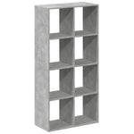 Kamerscherm / Boekenkast 69,5X29X137,5 Cm Hout Betongrijs