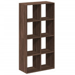 Kamerscherm / Boekenkast 69,5X29X137,5 Cm Hout Bruin Eikenkleur