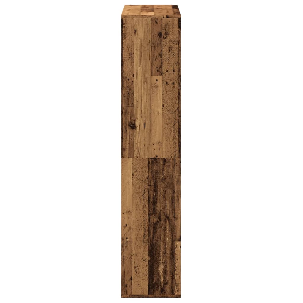 Kamerscherm / Boekenkast 69,5X29X137,5 Cm Hout Kleur Oud Hout