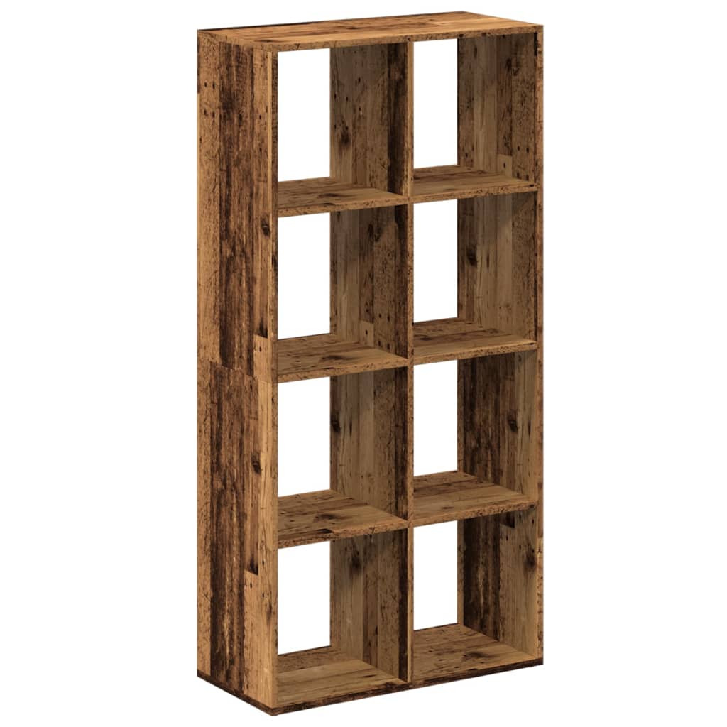 Kamerscherm / Boekenkast 69,5X29X137,5 Cm Hout Kleur Oud Hout