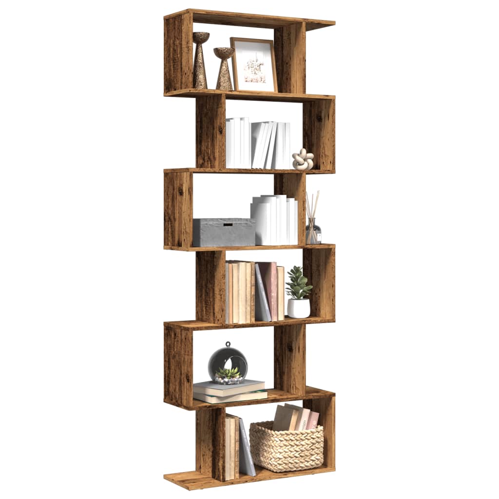 Kamerscherm / Boekenkast 5-Laags 70X24X Hout