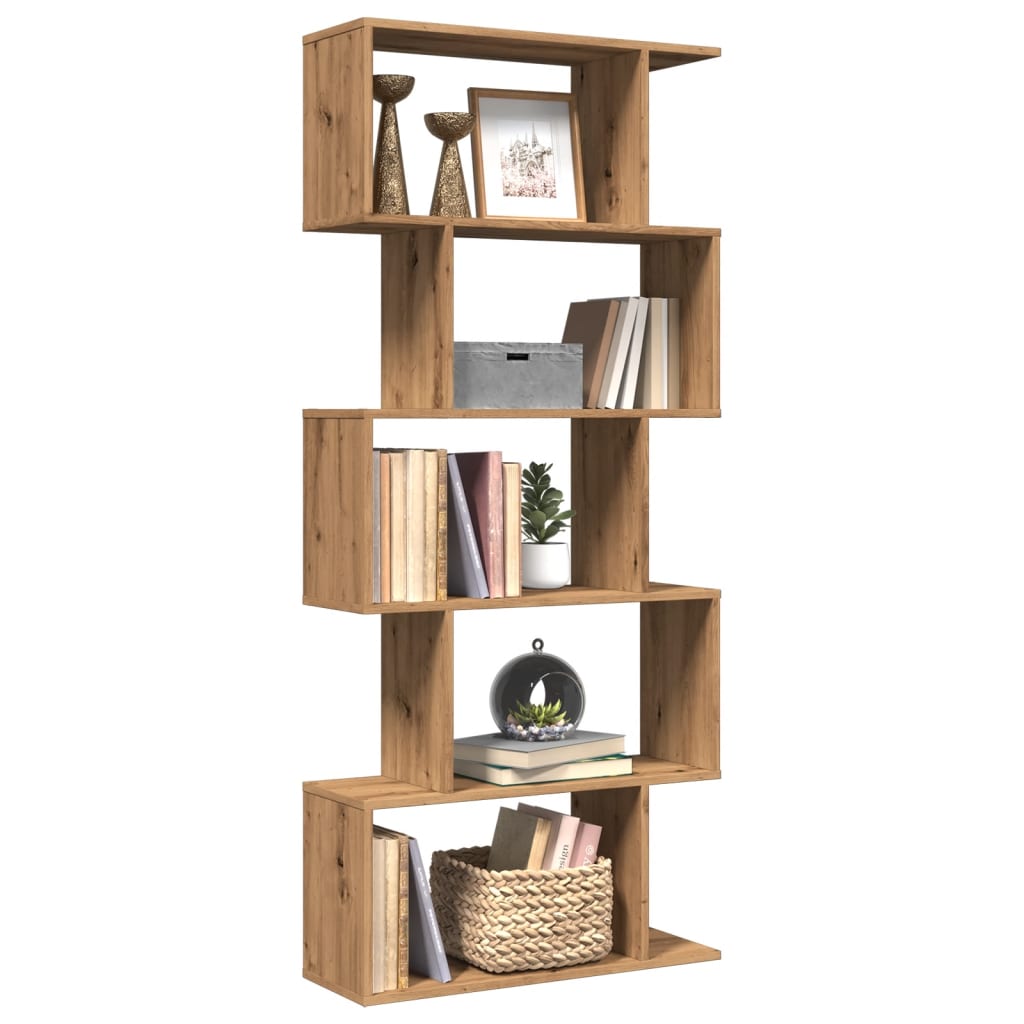 Kamerscherm / Boekenkast 5-Laags 70X24X Hout