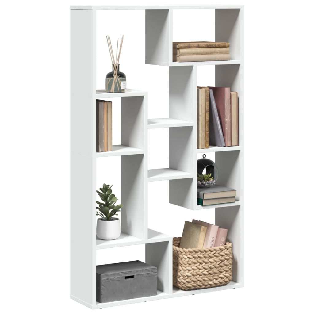 Boekenkast 72X20X120 Cm Bewerkt Hout