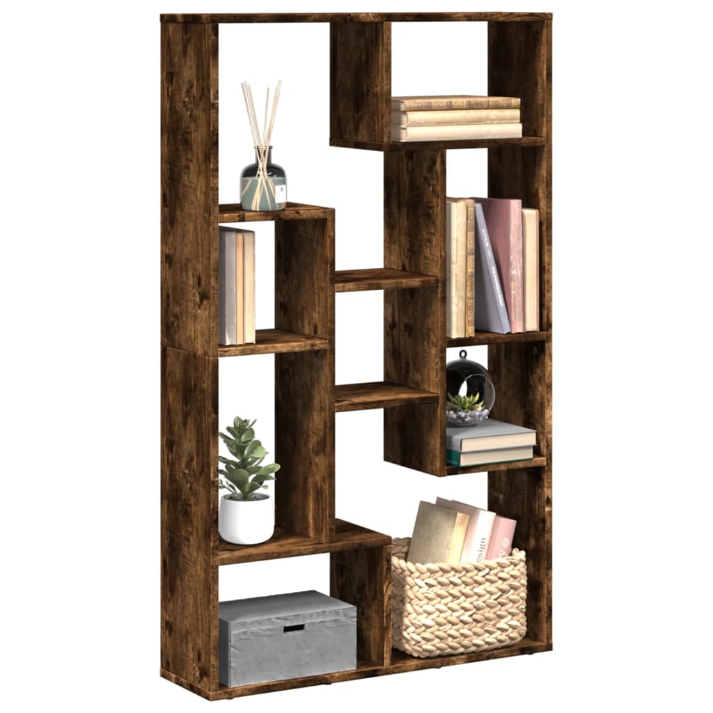 Boekenkast 72X20X120 Cm Bewerkt Hout