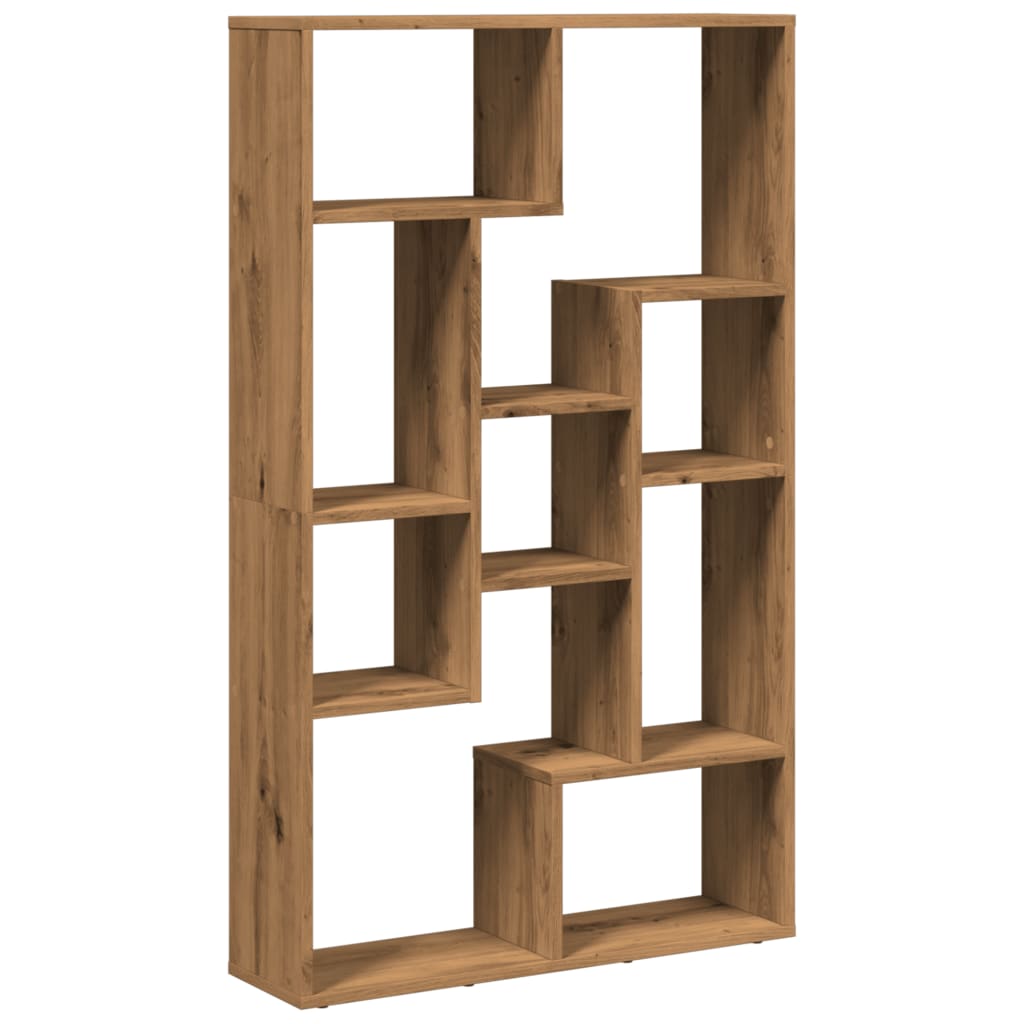 Boekenkast 72X20X120 Cm Bewerkt Hout