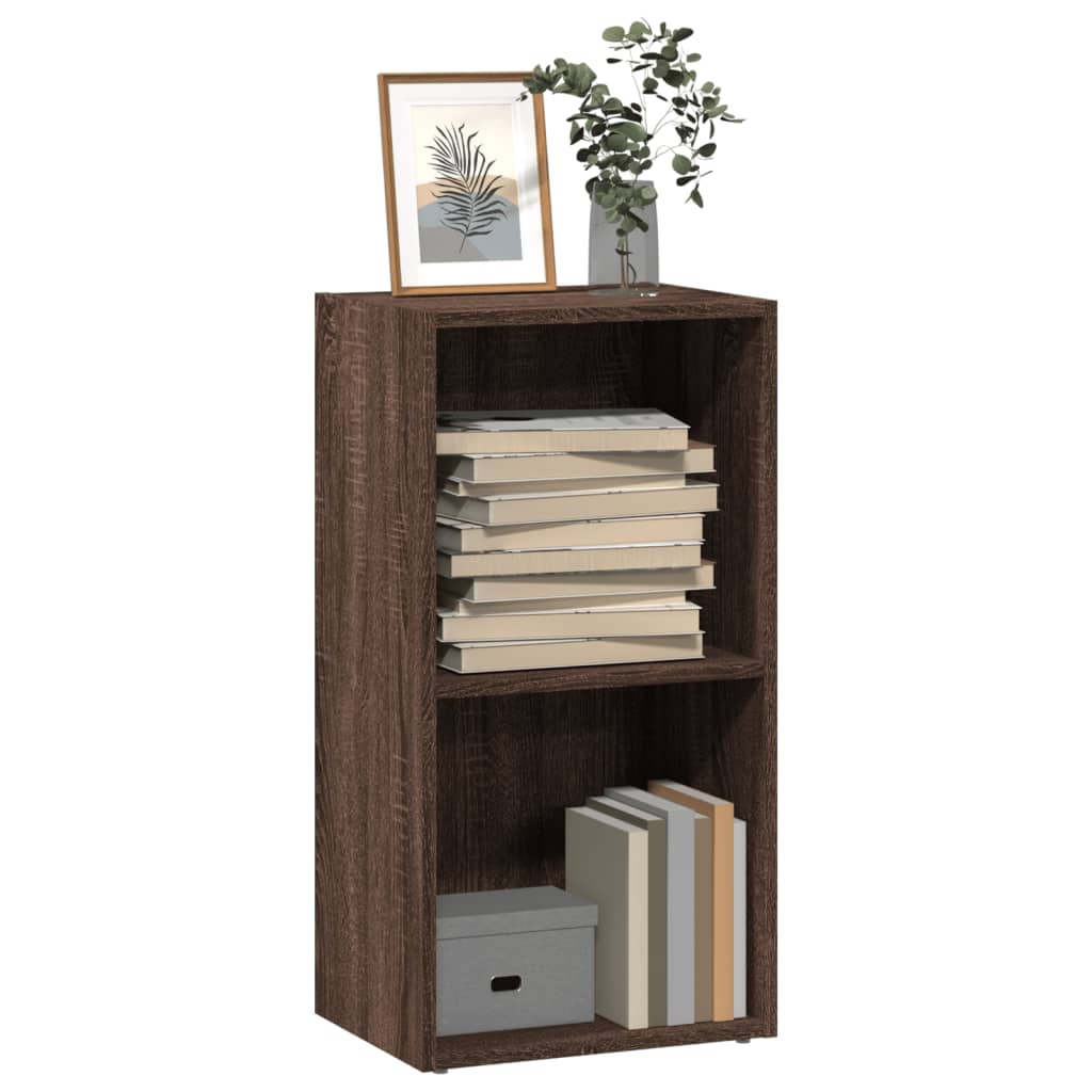 Boekenkast 80X30X Bewerkt Hout Ig Bruin Eikenkleur