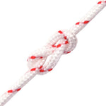 Trekkoord Startkoord Wit En Rood Ø 10 M Nylon