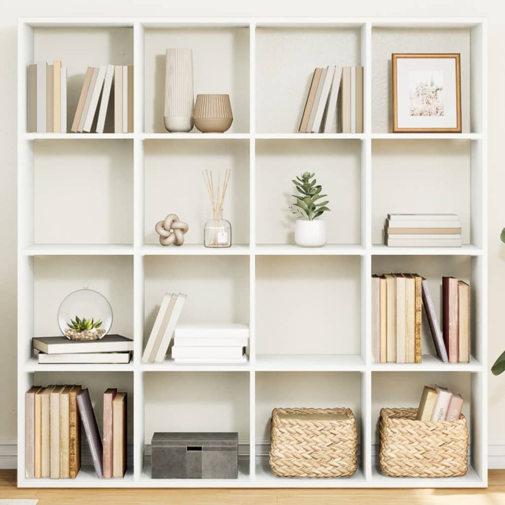 Kamerscherm / Boekenkast 69,5X29X69,5 Cm Bewerkt Hout