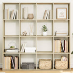 Kamerscherm / Boekenkast 69,5X29X69,5 Cm Bewerkt Hout