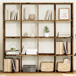Kamerscherm / Boekenkast 69,5X29X69,5 Cm Bewerkt Hout