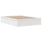 Bedframe Zonder Matras Massief Grenenhout