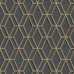 Dutch Wallcoverings Behang Hexagonal Kleurig