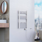 Eisl Badkamerradiator Met Timer Wit